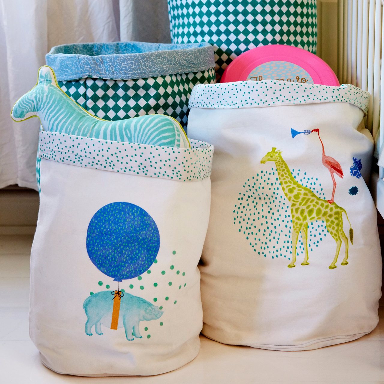 american kids animal figural storage bin