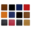 4" Square Leatherette Coaster with 1 Felt Side