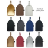 Leatherette Golf Bag Tag with 3 Wooden Tees