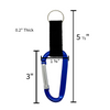 Carabiner Keychain with Strap
