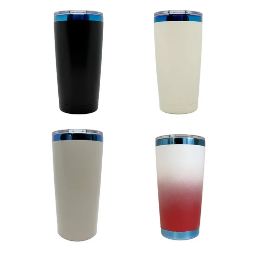 Blue Plated 20 oz Tumblers
