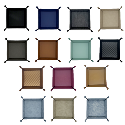 Laser Safe Leatherette Folding Tray