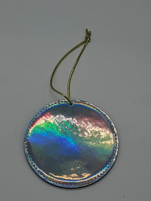 Round Leatherette Ornaments