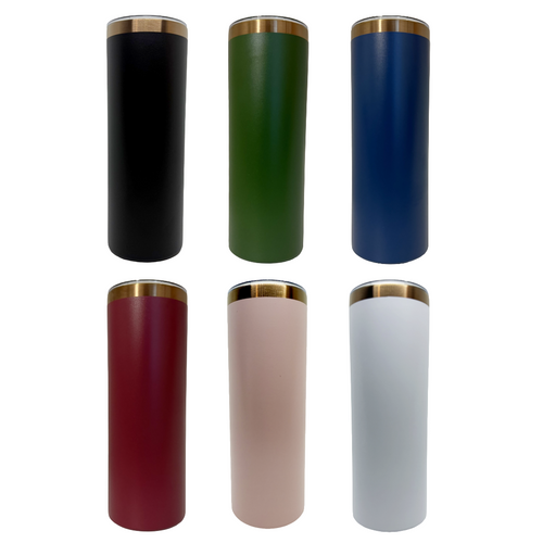 Copper Plated 20oz Skinny Tumblers