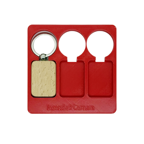 Jig for Rectangle Bamboo Keychains