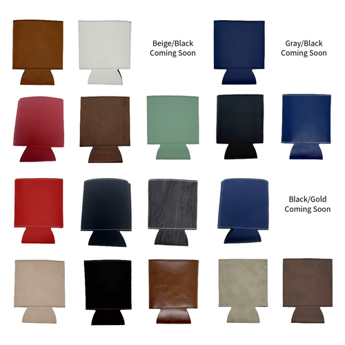 Leatherette Beverage Holders