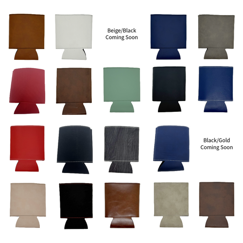 Leatherette Beverage Holders