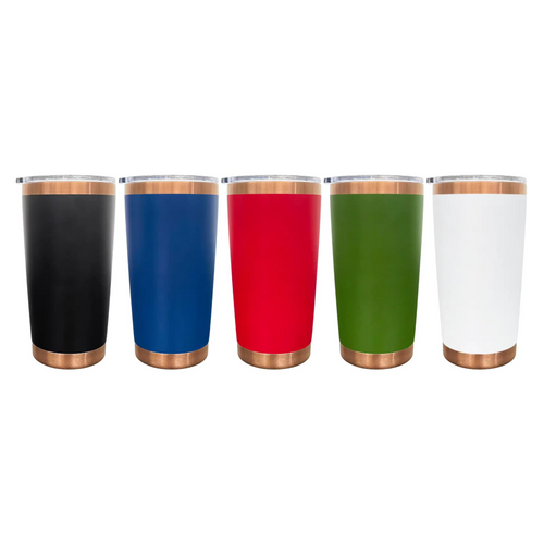 Ceramic Lined Copper Plated 20oz Tumblers