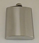 Silver Stainless Steel flask, 8oz