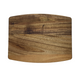 10" x 8" Rounded Edge Acacia Cutting Board with Juice Groove