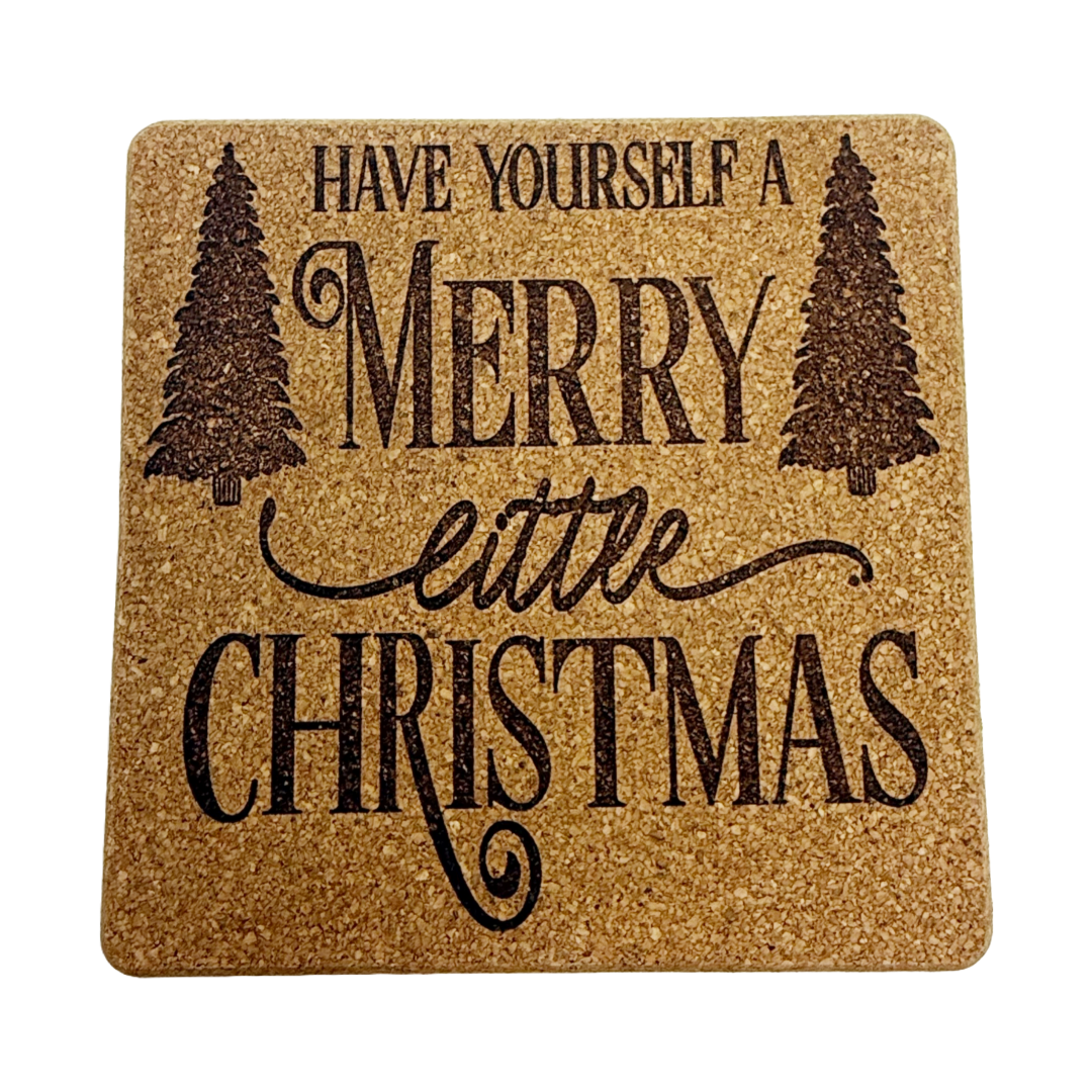 Custom Square Cork Coaster