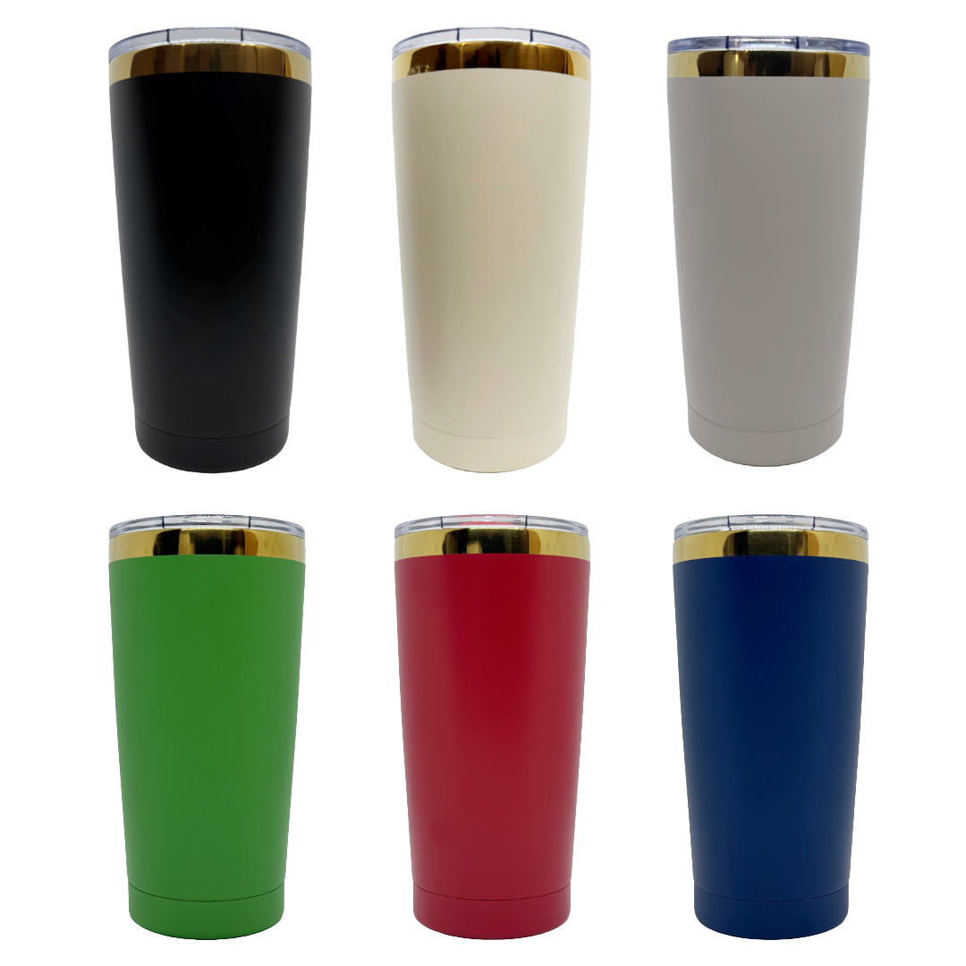 Gold Plated 20 oz Tumblers