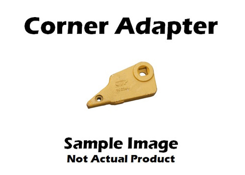 8E5359 Adapter, RH Corner Bolt on Caterpillar Style