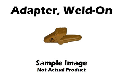 8E3465 Adapter, Weld on RH Corner Caterpillar Style