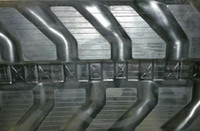 IHI IS-50GX Rubber Track Assembly - Single 400 X 72.5 X 74