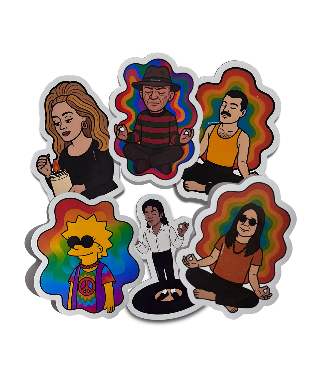 Stickers calmados
