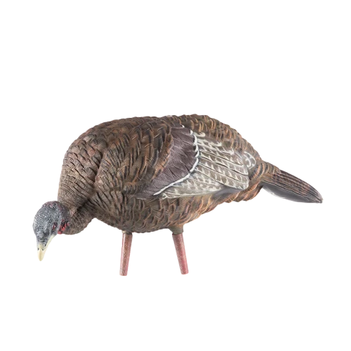 Avian-x Avian X Feeder Turkey Decoy, a realistic turkey decoy with detailed feathers and natural coloring.