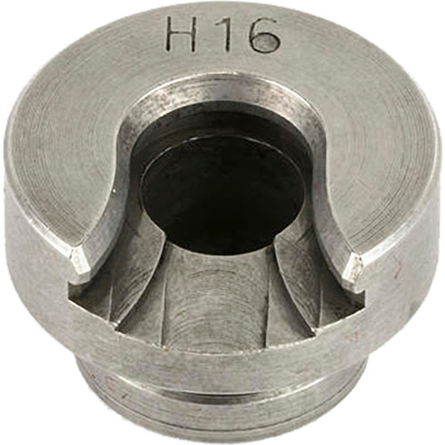Hornady Shell Holder #16, metallic shell holder designed to hold brass cases securely for reloading.
