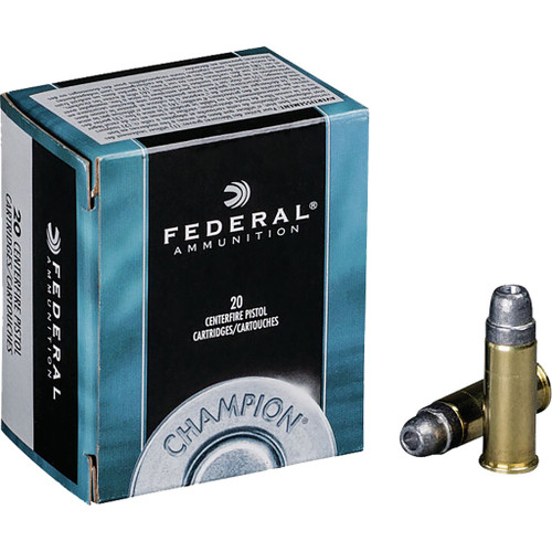 Federal Champion Training Pistol Ammo 44 Spl. 200 Gr. Swchp 20 Rd.