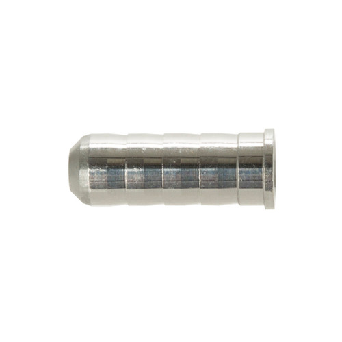 Easton Aluminum Rps Inserts 1816 12 Pk, cylindrical metal insert with a grooved surface for baseball or softball bat modification.