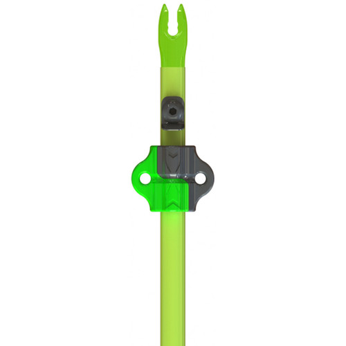 Muzzy Replacement Bottle Slides 2 Pk, green and black plastic replacement slides for bows.