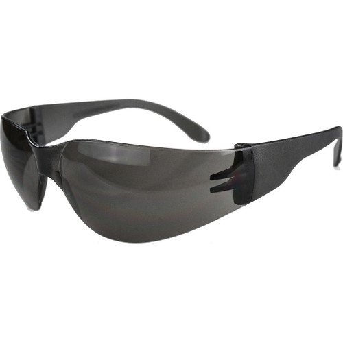 Radians Mirage Glasses Amber, stylish amber-tinted sports sunglasses with sleek black frame and wraparound design.