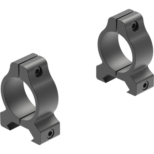 Leupold Rifleman Vertical Split Scope Rings Matte 1 Inch, pair of scope rings for mounting riflescopes.