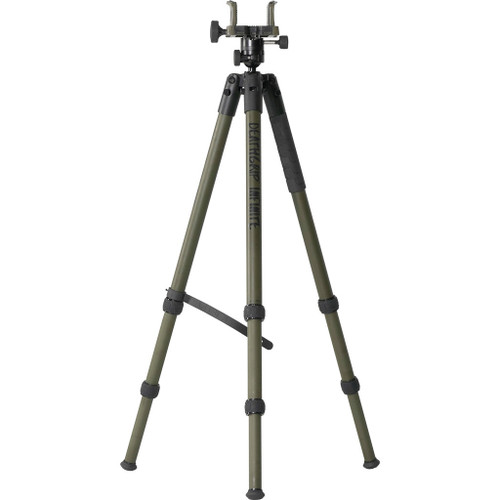 Bog Deathgrip Infinite Tripod Aluminum, sturdy and lightweight camera tripod with adjustable legs and a secure mounting head for professional photography.