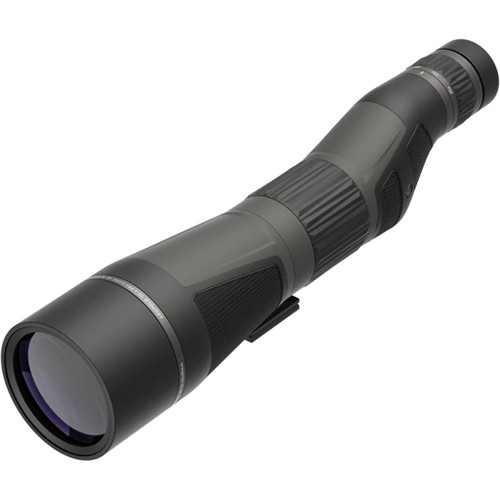 Leupold Sx-4 Pro Guide Hd Gen2 Spotting Scope 20 - 60x85mm Straight, black optical spotting scope with adjustable zoom and focus for long-range observation.