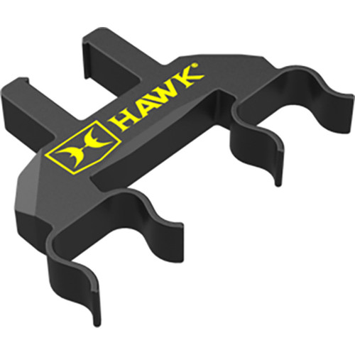 Hawk Treestands Hawk Helium Stick Quiver 2pk, black plastic bow quiver for arrow storage.