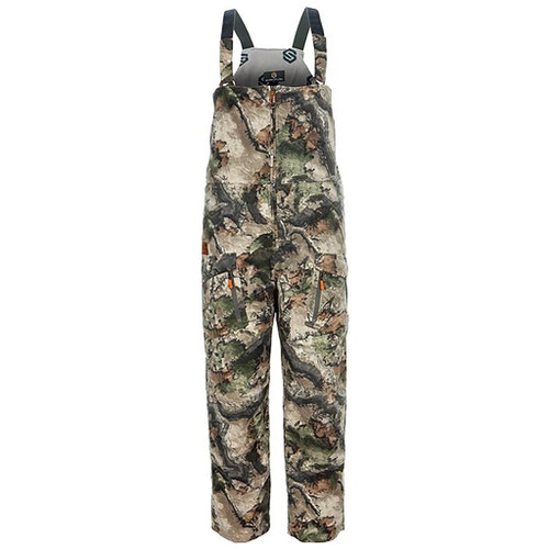 Scent-lok Scentlok Be:1 Fortress Bib Mo Terra Gila 2x-large, camouflage hunting bib with multiple pockets and adjustable straps.