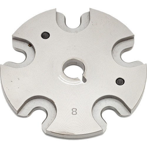 Hornady Shell Plate #8 Lock-n-load AP & Proj, metallic round shell plate for reloading machine