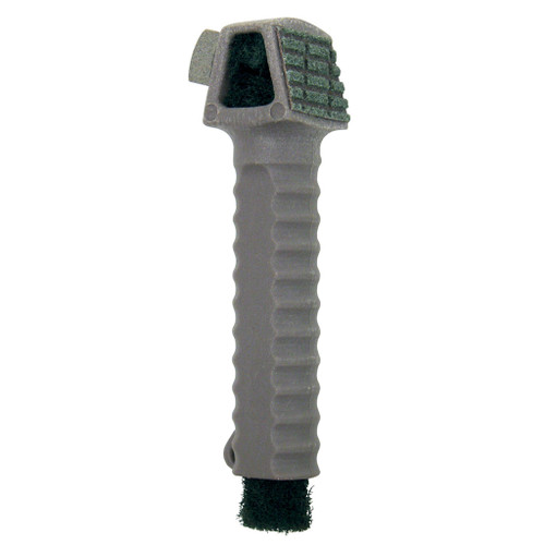 Primos Slick Stick Call Tool, a lightweight and portable hunting call tool with a textured grip and foam padding for easy handling.