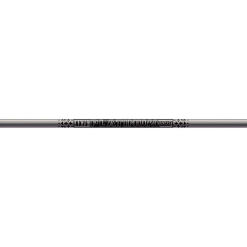 Easton Platinum Plus Shafts 1416, set of 12 golf club shafts with black and silver design and branding.