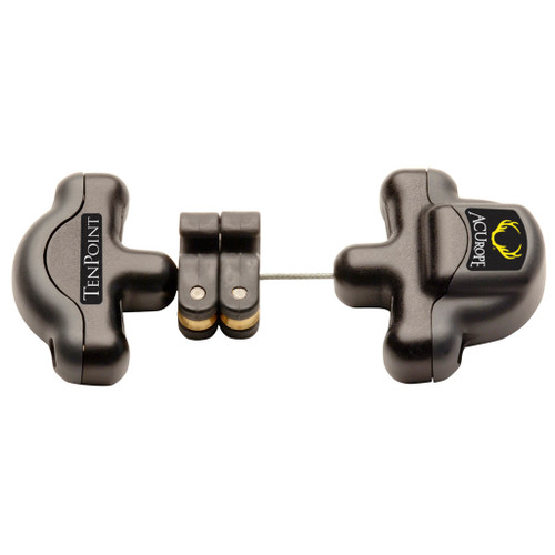 Tenpoint Acurope Cocking Aid, black cross-shaped bow cocking assist device with brand logos, used for easier cocking of crossbows.