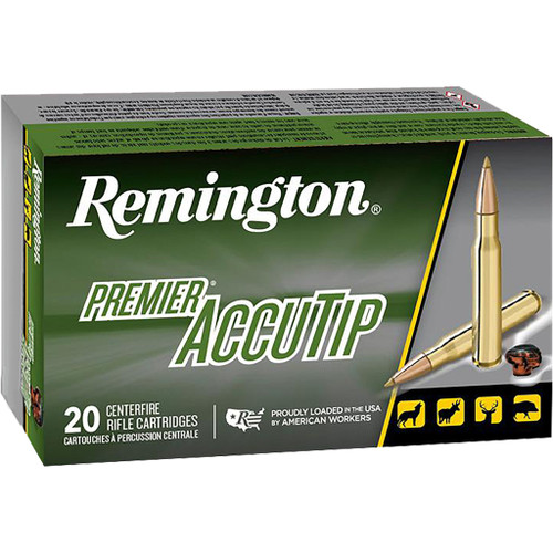 Remington Premier Accutip Centerfire Rifle Ammo 204 Ruger 32 Gr. Accutip 20 Rd.