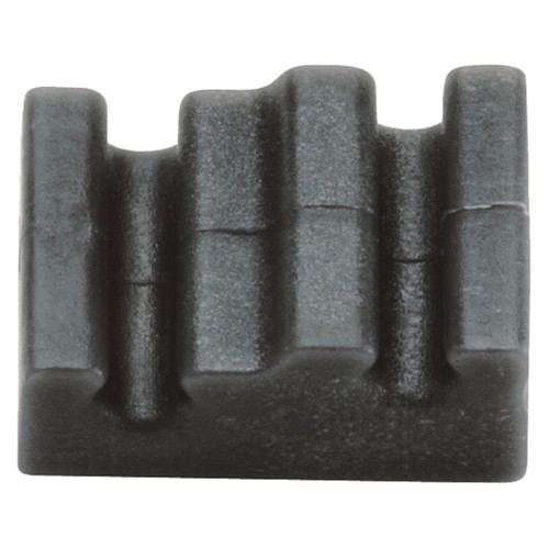 Tenpoint Cable Saver Forward Draw, black plastic cable management component with multiple grooves for organizing and securing cables.