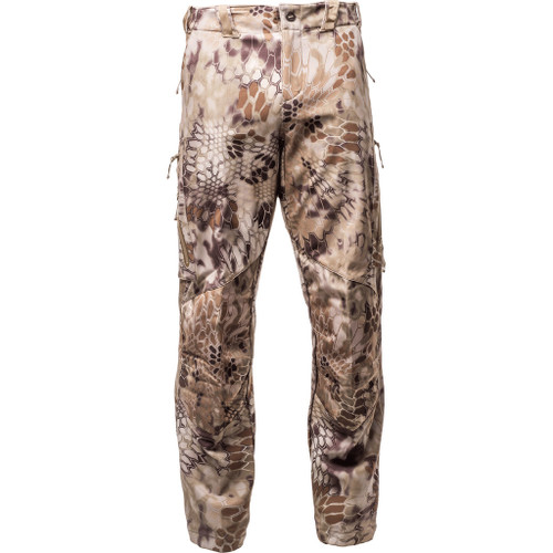 Kryptek Dalibor 3 Pant Highlander 40x32, camouflage hunting pants with a multi-pattern design for outdoor activities.