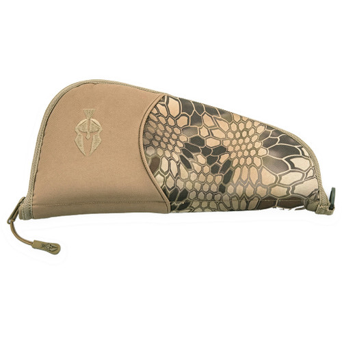 Kryptek Pistol Rug Case Highlander 13 In., camouflage pistol case with zippered closure and protective padding.
