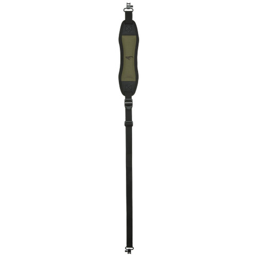 Elevation Sparrow Gun Sling Ambush Green/black, tactical gun sling with adjustable strap and padded shoulder pad for comfortable carrying.
