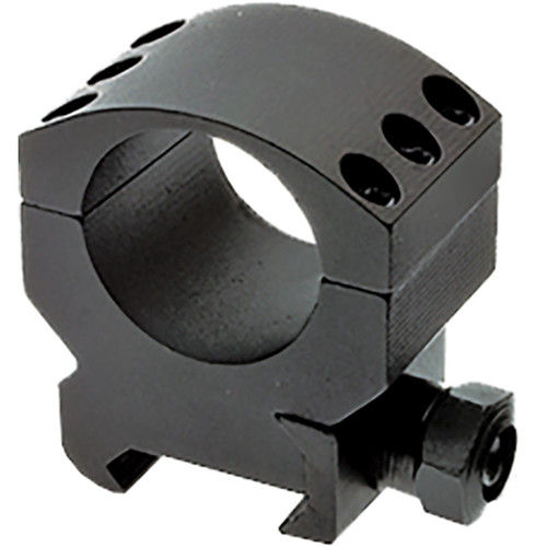 Burris Xtreme Tactical Rings 30mm Medium 0.50 In. Height One Ring, black scope ring with mounting screw.