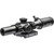 Truglo Omnia Tactical Scope 30mm 1-4x24 IR SP, black riflescope with adjustable turrets and mounting base for precision shooting.