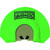 Primos Hen House Diaphragm Call The Karen W/ Double Ghost Cut, a green hunting call with black branding and a flexible mouthpiece for turkey hunting.