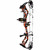 Bear Legit Maxx Rth Bow Package, Fred Bear Fire/black camouflage compound bow with 70 lbs draw weight, left hand orientation, featuring a modern design and accessories.
