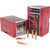 Hornady Eld-x Bullets 270 Cal. .277 145 Gr. Eld-x 100 Box, box of low drag expanding bullets with four bullets displayed in front.