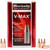 Hornady V-max Bullets 6mm .243 65 Gr. V-max 100 Box, box of small game bullet cartridges with several bullets shown in front.