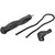 Trophy Ridge Blitz Stabilizer Black 6 In., black stabilizer with mounting hardware and a lanyard for archery bows.
