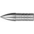 Easton Adjustable Point 2712 200 Gr. 12 Pk, an image of a metal arrow tip used as a hunting or archery accessory.