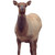Montana Decoy Eichler Elk Decoy, realistic elk decoy with detailed antlers and brown fur for hunting or wildlife display.