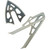 Rage Replacement Blade Kit Hypodermic Nc Crossbow, set of metallic replaceable blades with cut-out design for crossbow target arrow tips.